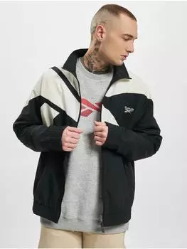 Переходная куртка Reebok, цвет nightblack/nightblack