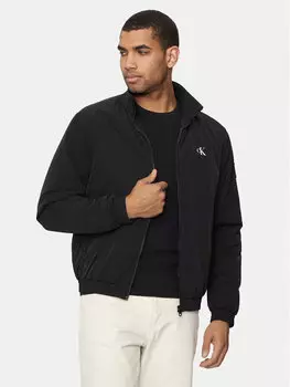 Переходная куртка regular fit Calvin Klein, черный