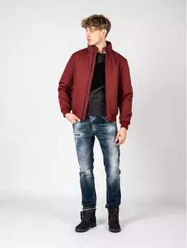 Переходная куртка regular fit Geox, красный