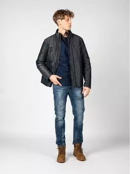 Переходная куртка regular fit Geox, серый
