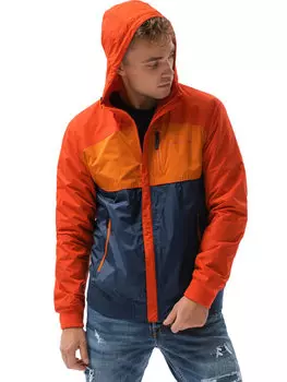Переходная куртка regular fit Ombre, оранжевый