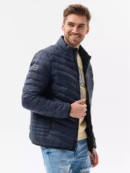 Переходная куртка regular fit Ombre, синий
