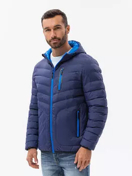 Переходная куртка regular fit Ombre, синий