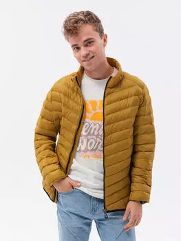 Переходная куртка regular fit Ombre, желтый