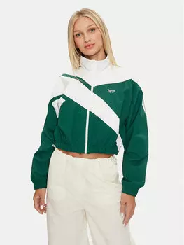 Переходная куртка regular fit Reebok, зеленый