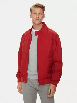 Переходная куртка regular fit Tommy Hilfiger, красный