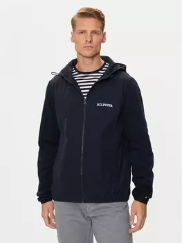 Переходная куртка regular fit Tommy Hilfiger, синий