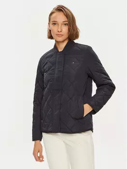 Переходная куртка regular fit Tommy Hilfiger, синий