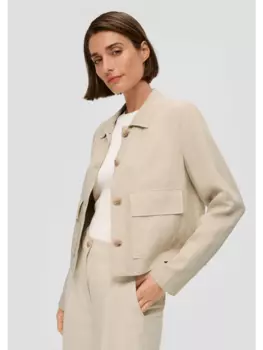 Переходная куртка s.Oliver, бежевый