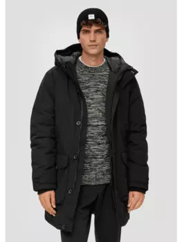 Переходная куртка s.Oliver, черный