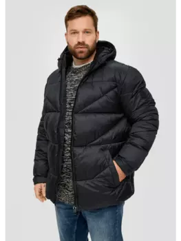 Переходная куртка s.Oliver, черный