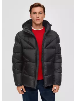 Переходная куртка s.Oliver, черный