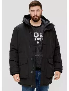 Переходная куртка s.Oliver, черный