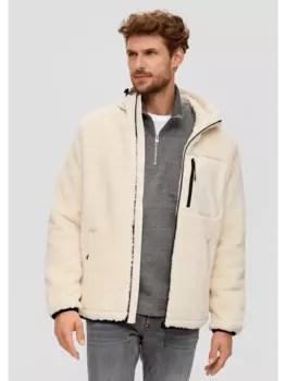 Переходная куртка s.Oliver, кремовый