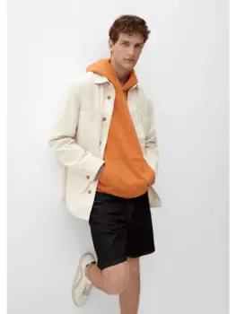 Переходная куртка s.Oliver, кремовый