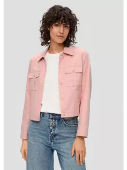 Переходная куртка s.Oliver, розовый