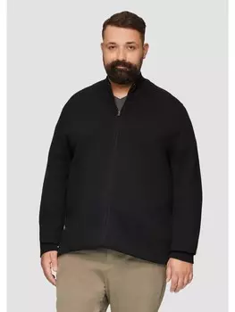 Переходная куртка s.Oliver Strickjacke langarm, черный
