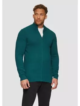 Переходная куртка s.Oliver Strickjacke langarm, цвет Petrol