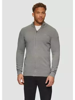 Переходная куртка s.Oliver Strickjacke langarm, серый