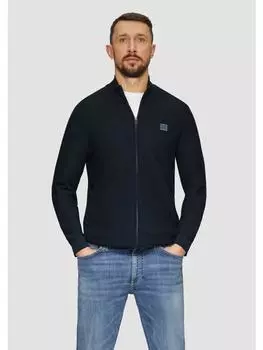 Переходная куртка s.Oliver Strickjacke langarm, синий