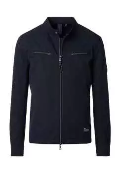 Переходная куртка с воротником-стойкой Casamoda, синий