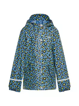Переходная куртка Schmuddelwedda, цвет stahlblau limette leo