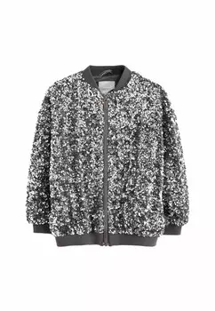 Переходная куртка SEQUIN Next, серебристый