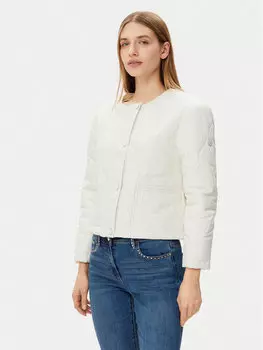 Переходная куртка стандартного кроя 251-GBOWIE Morgan, экрю