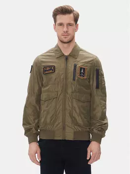 Переходная куртка стандартного кроя 251AB2071CT3081 Aeronautica Militare, хаки