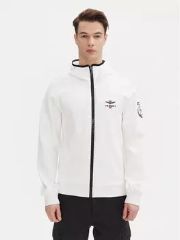 Переходная куртка стандартного кроя 251AF497F559 Aeronautica Militare, белый