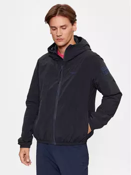 Переходная куртка стандартного кроя Aeronautica Militare, синий