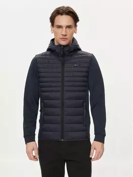 Переходная куртка стандартного кроя Aeronautica Militare, синий