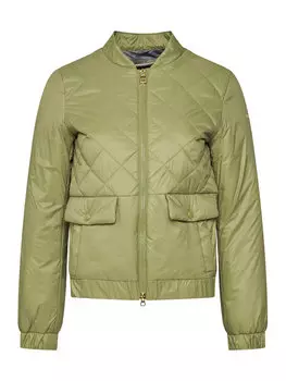 Переходная куртка стандартного кроя Amabel W5520F T3132 F3275 Geox, зеленый