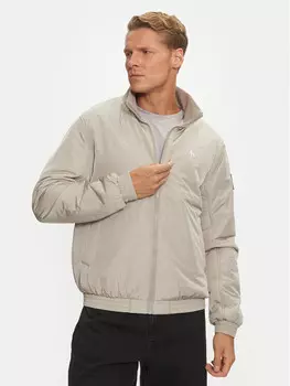 Переходная куртка стандартного кроя Calvin Klein Jeans, серый