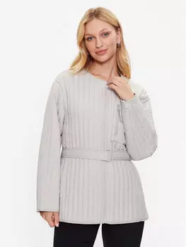 Переходная куртка стандартного кроя Calvin Klein, серый