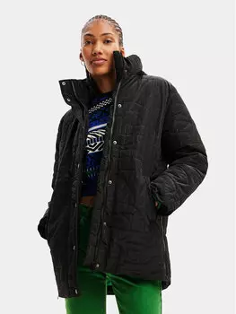 Переходная куртка стандартного кроя Desigual, черный