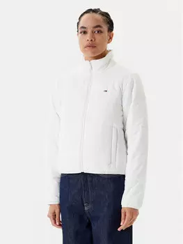 Переходная куртка стандартного кроя DW0DW20958 Tommy Jeans, белый