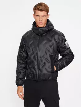 Переходная куртка стандартного кроя Ea7 Emporio Armani, черный