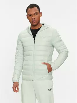 Переходная куртка стандартного кроя Ea7 Emporio Armani, зеленый