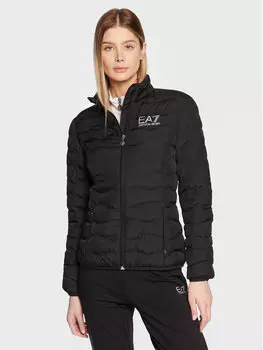 Переходная куртка стандартного кроя Ea7 Emporio Armani, черный