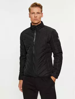 Переходная куртка стандартного кроя Ea7 Emporio Armani, черный