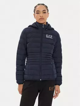 Переходная куртка стандартного кроя Ea7 Emporio Armani, синий