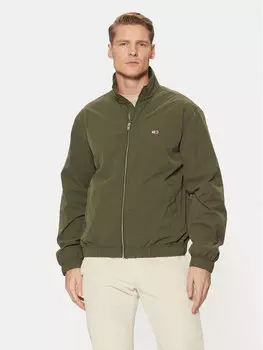 Переходная куртка стандартного кроя Essential DM0DM20655 Tommy Jeans, зеленый