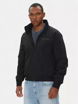 Переходная куртка стандартного кроя Essential DM0DM21667 Tommy Jeans, черный