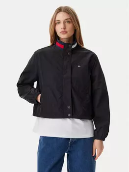 Переходная куртка стандартного кроя Essential DW0DW20439 Tommy Jeans, черный