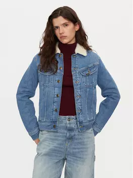 Переходная куртка стандартного кроя Lee, синий