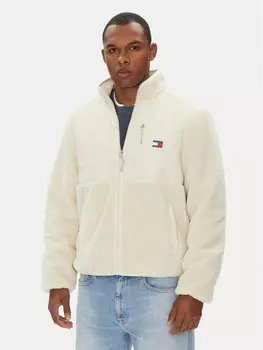 Переходная куртка стандартного кроя Novelty DM0DM21682 Tommy Jeans, бежевый