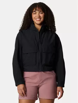 Переходная куртка стандартного кроя Paracutie™ Cropped Cargo Windbreaker 2116571 Columbia, черный