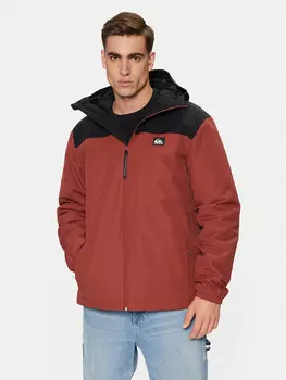 Переходная куртка стандартного кроя Quiksilver, оранжевый