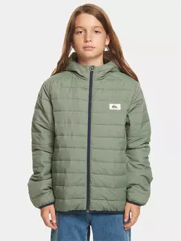 Переходная куртка стандартного кроя Quiksilver, зеленый
